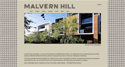 Desktop Screenshot of malvernhill.net.au